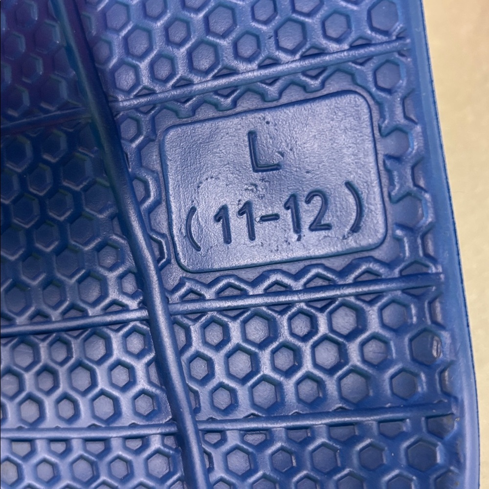 Blue Gator Slide Sandals Sz 11-12 New Without Box - Picture 4 of 4
